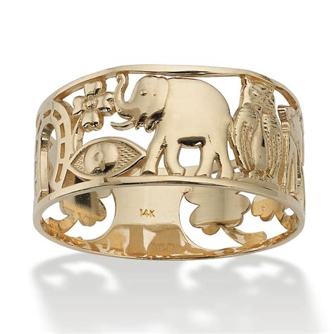 Good Luck Ring In 14k Gold At Palmbeach Jewelry