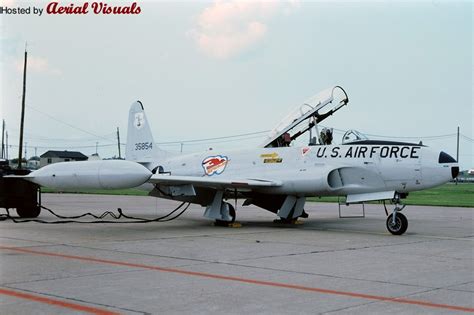 Aerial Visuals Airframe Dossier Lockheed T 33a 1 Lo Sn 53 5854