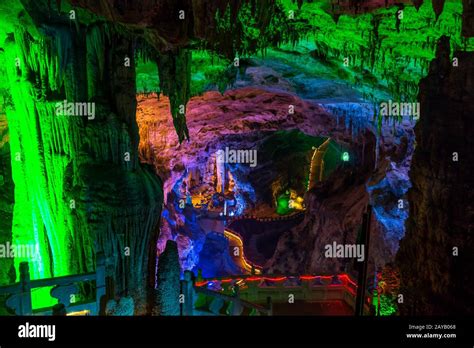 Yellow Dragon Cave Wonder Of The Worlds Caves Zhangjiajie China