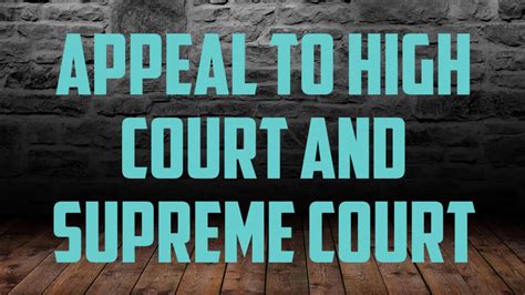 Government permission to appeal a decision that wikileaks founder julian assange cannot be sent to the united the judicial office said wednesday that the appeal had been granted and the case would be listed for a high court hearing. Appeal to High court || Appeal to Supreme Court || Appeal ...