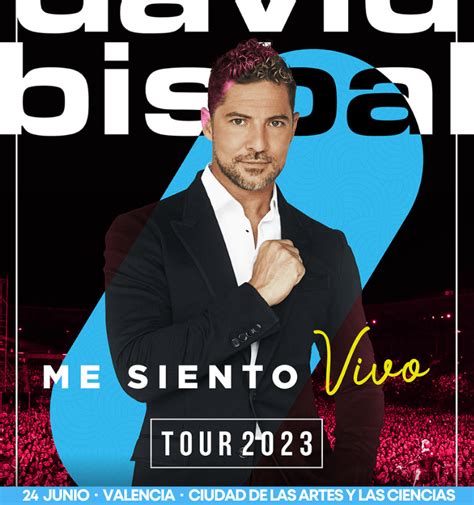 David Bisbal Aterriza En Valencia Con Me Siento Vivo Tour Escucha