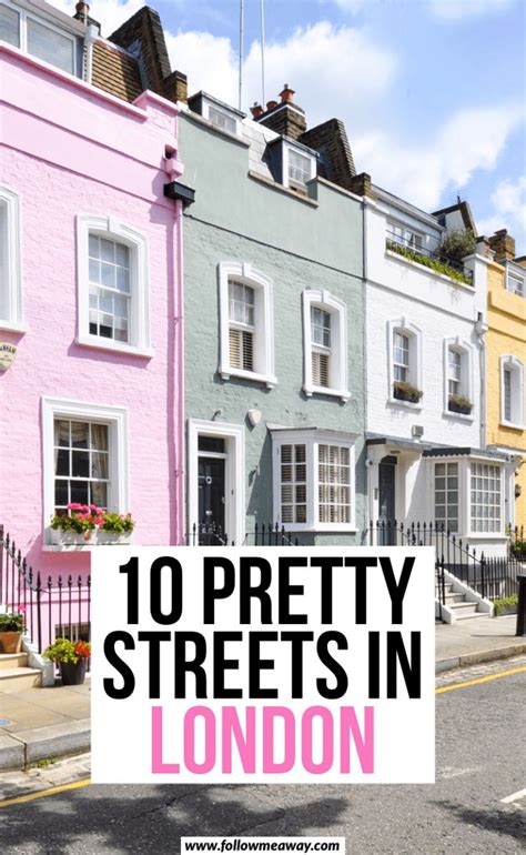 10 Prettiest Streets In London Map To Find Them