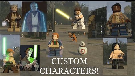 Lego Star Wars The Force Awakens Custom Characters From The Rise Of