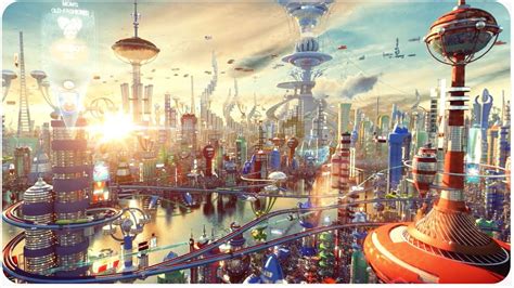 Most population experts think planet earth can support about 10 billion people, and that when our population reaches that number, it will start to decline. Futurama 3D Concept Art | The Future of Cartoons - YouTube