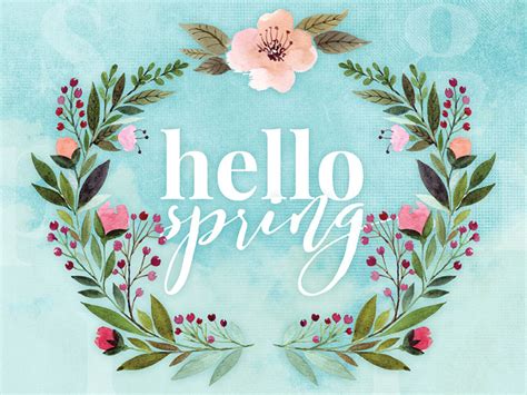 Hello Spring Free Wallpaper Designs By Brittany