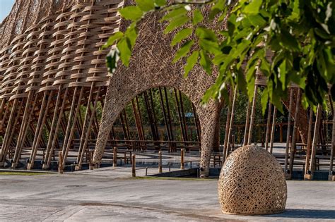Gallery Of Bamboo Pavilion Zuo Studio 17 Pavilion Green Building