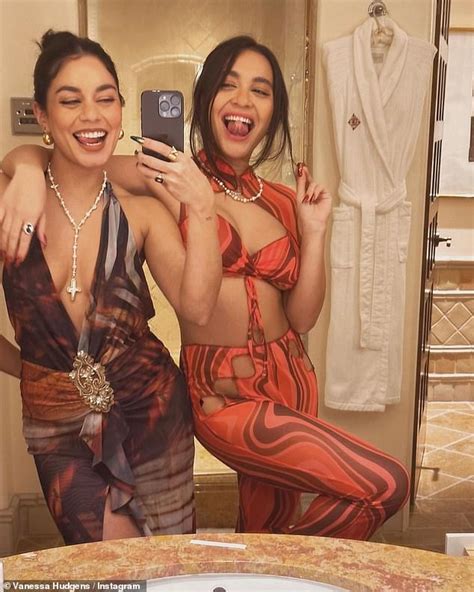 Vanessa Hudgens Stuns In Sexy Sheer Bodysuit As She Rings In The New