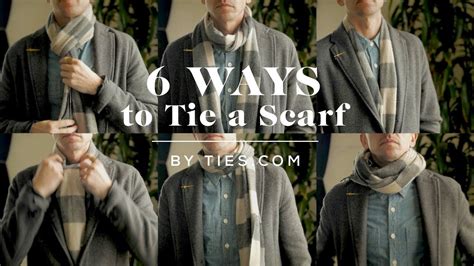 How To Wear Scarves Men