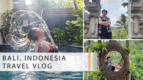 Lesbian Travel Vlog Bali Indonesia Monkeys Swing Private Villa Youtube