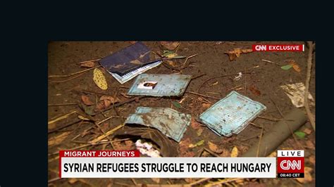 Syrian Refugees Struggle To Reach Hungary Cnn Video