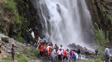 Mankhokha Waterfall Skardu Manthokha Valley Kharmang Mantokha