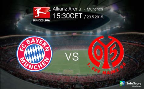 Enjoy the match between bayern munich and mainz taking place at germany on january 3rd, 2021, 1:00 pm. Bayern Munich vs Mainz en Vivo - Bundesliga 2015 | A que ...