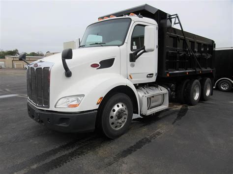 2020 Peterbilt 579 Dump Truck Paccar 455hp 12 Speed Automatic For