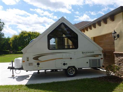 2012 Used Forest River Rockwood Premier A124 Pop Up Camper In Florida