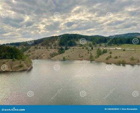 Lake At Zlatibor Mountain Stock Photo Image Of Zlatibor 246462842
