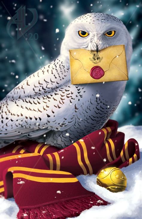 Hedwig by Atropicus on DeviantArt | Harry potter painting, Harry potter