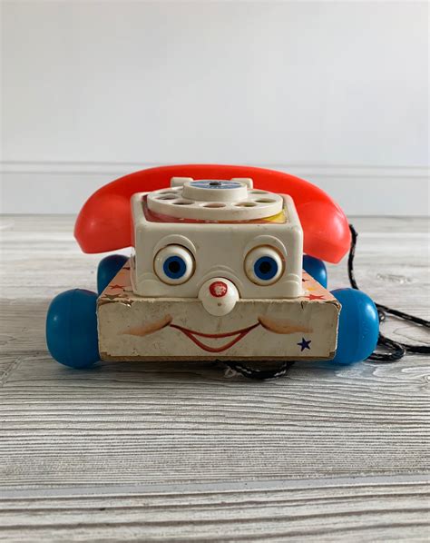 Fisher Price Chatter Telephone 1967 1985 Vintage Toy Smh