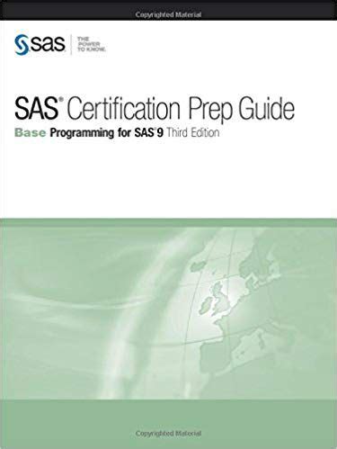 Sas certified base programmer for sas 9: SAS Certification Prep Guide: Base Programming for SAS 9, Third Edition | Online nursing schools ...
