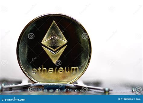 Ethereum Crypto Currency Stock Image Image Of Finance 113235965