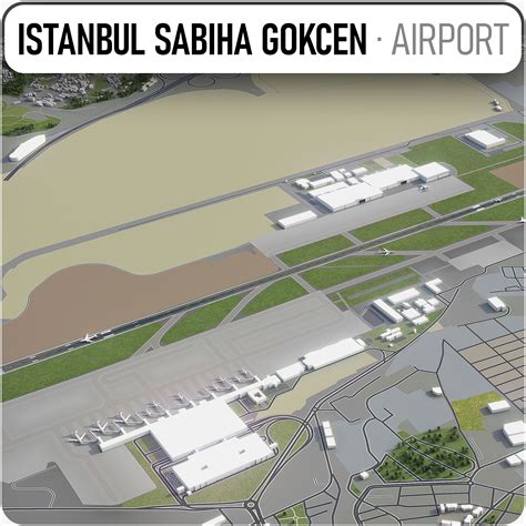 Istanbul Sabiha Gokcen International Airport Saw 3d Model 299