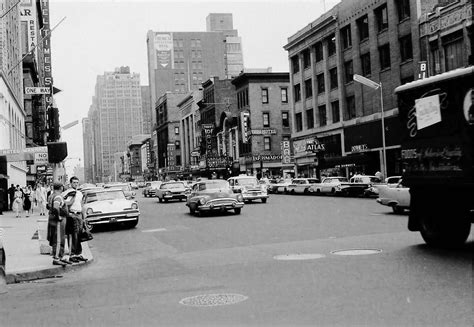 8th Avenue And 45th Street Late 1950s Photographer Unknown Street