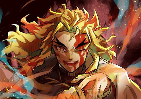 Download free anime wallpapers, pictures, and desktop backgrounds. #Anime Demon Slayer: Kimetsu no Yaiba Kyojuro Rengoku #2K ...