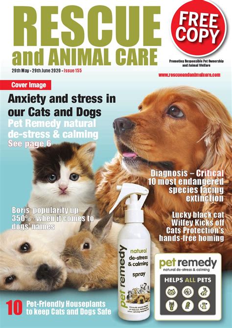 Rescue And Animal Care Magazine 9th May 29th June 2020 Issue 155 By