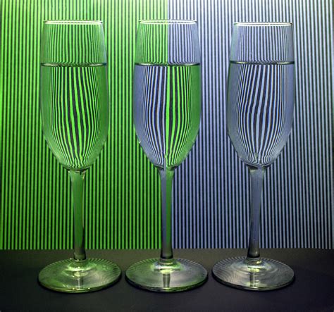 Wine Glass Water Refraction Photograph By Eleanor Bortnick Pixels