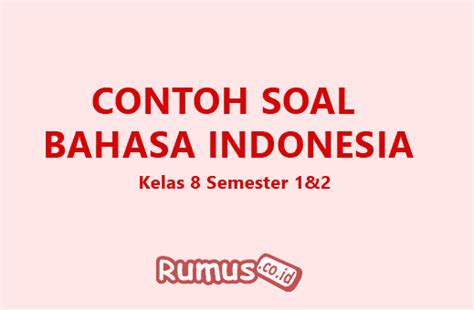 Check spelling or type a new query. Jawab Soal Bahasa Indonesia Online - Kumpulan Contoh Surat ...