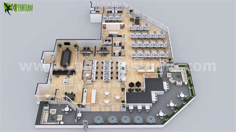 Office Space Interactive 3d Virtual Floor Plan Developed By Yantram