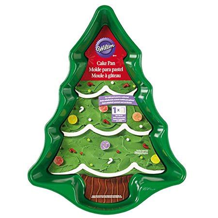 Make a christmas tree cake for you holiday party. Wilton 2105-0070 Christmas Tree Cake Pan, The Christmas Tree Cake Pan makes it easy to bake and ...