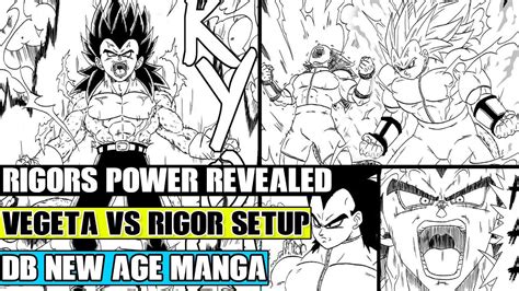 Beyond Dragon Ball New Age Vegeta Vs Rigor Begins Rigors Power Revealed Enter Super Saiyan 4