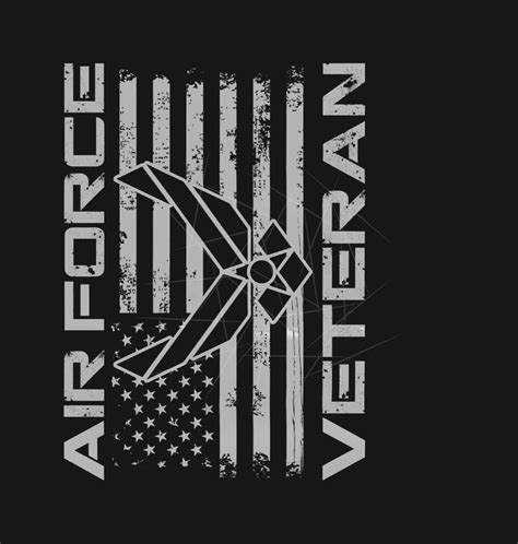 Veteran Us Air Force American Flag Veterans Png Free Download Files