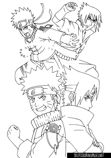 Naruto Coloring Pages 7 Free Printable Coloring Pages