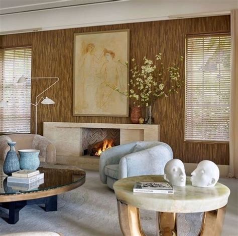 Fireplace Coffee Table Design Organic Modern Decor Living Room Decor