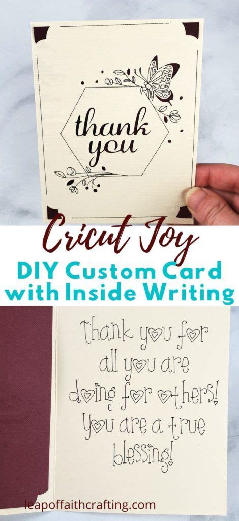 Dec 29, 2019 · writing: How to Make a Custom Cricut Joy Card Template - Leap of Faith Crafting in 2020 | Joy cards ...