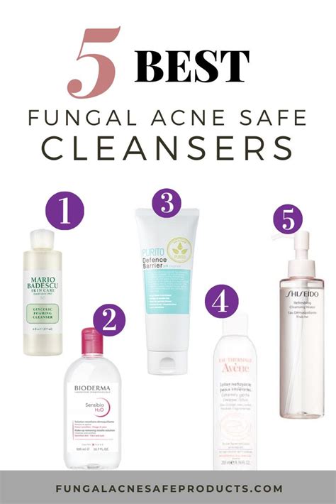5 Best Fungal Acne Safe Cleansers Best Acne Cleanser Effective Skin