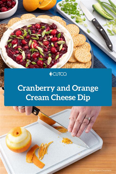 Cranberry And Orange Cream Cheese Dip Recipe Orange Cream Cheese