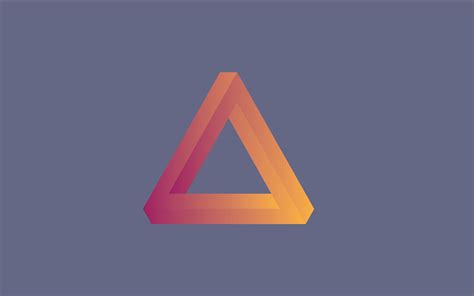 Penrose Triangle Imac Wallpaper Download Allmacwallpaper