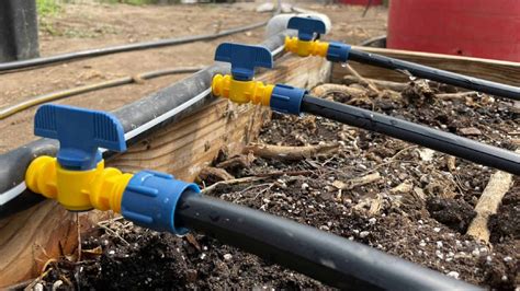How To Install A Garden Drip Irrigation System Exmarks Backyard Life