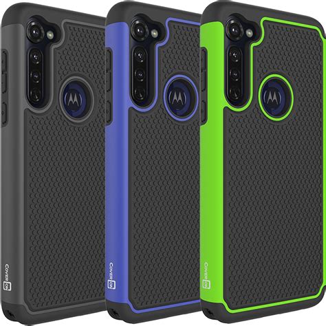 Coveron For Motorola Moto G Stylus Hybrid Case Phone Cover Screen