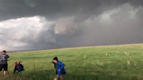Rare Anticyclonic Tornado Near Winona Kansas June 8 2019 Youtube
