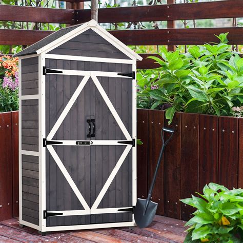 Check spelling or type a new query. MCombo Outdoor Storage Cabinet Tool Sheds Backyard Garden ...