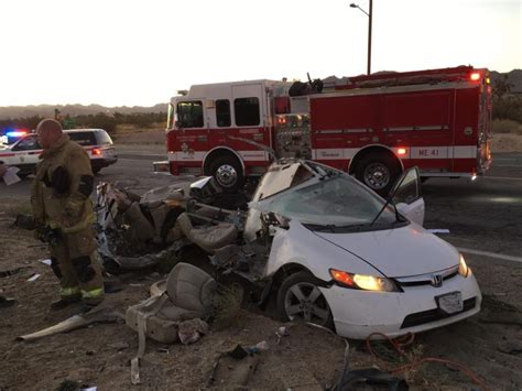 Yucca Valley Man Killed In Crash Involving Sheriffs Patrol Suv Z1077 Fm