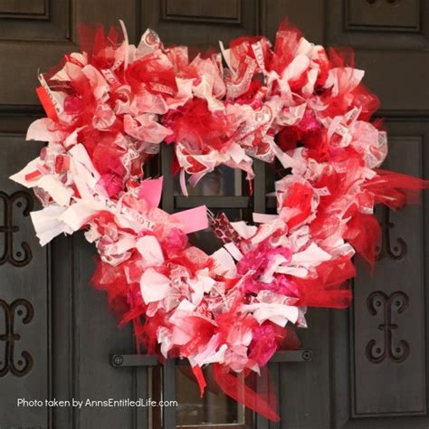 Valentine Heart Wreath Diy