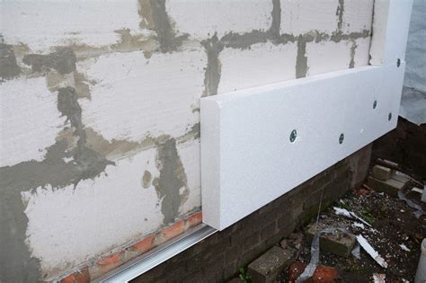 How To Install Rigid Foam Insulation On Exterior Concrete Walls Homedude