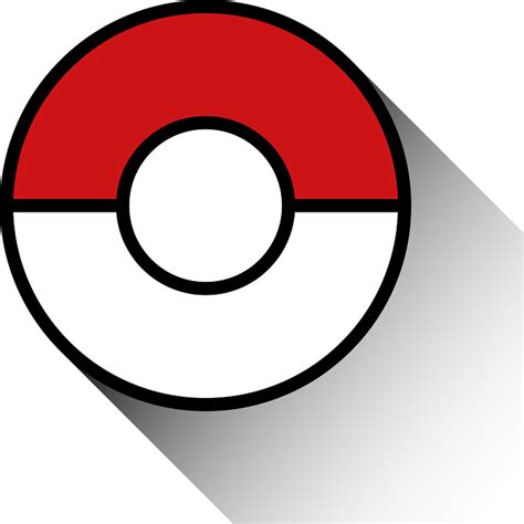 Pokemon Pokeball Go Red Free Vector Graphic On Pixabay