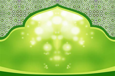 Green Islamic Background Hd Dakwah Islami