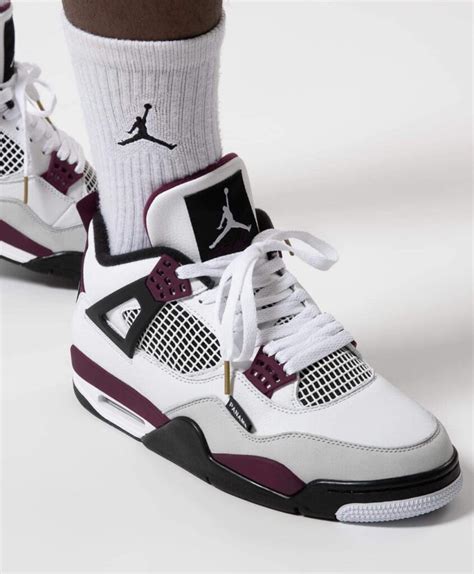 Shirt matches your jordan retro 4 psg shoes. On-Foot Look At The Air Jordan 4 Retro "PSG" | The Sneaker ...