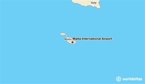 Malta International Airport Mla Worldatlas